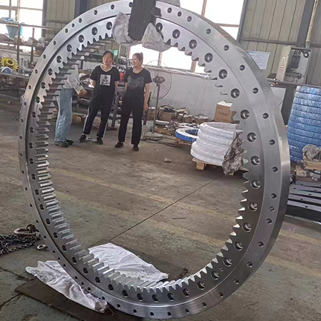 Heavy-Duty Slewing Bearing – Ultimate Durability for Construction & Mining Machinery - 6内齿