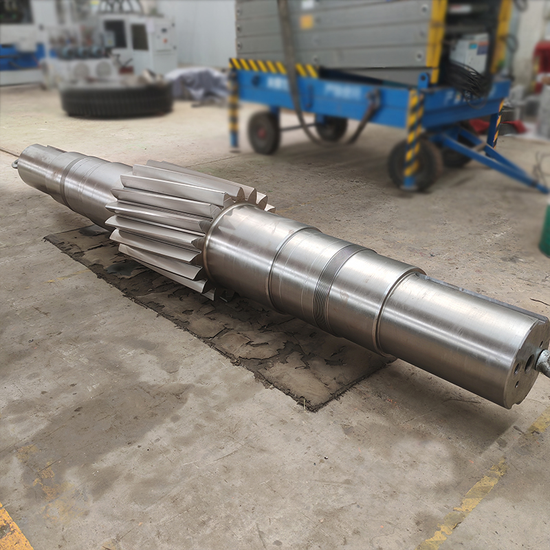 Heavy-Duty Gear Shaft for Port Container Cranes & Conveyors - P过